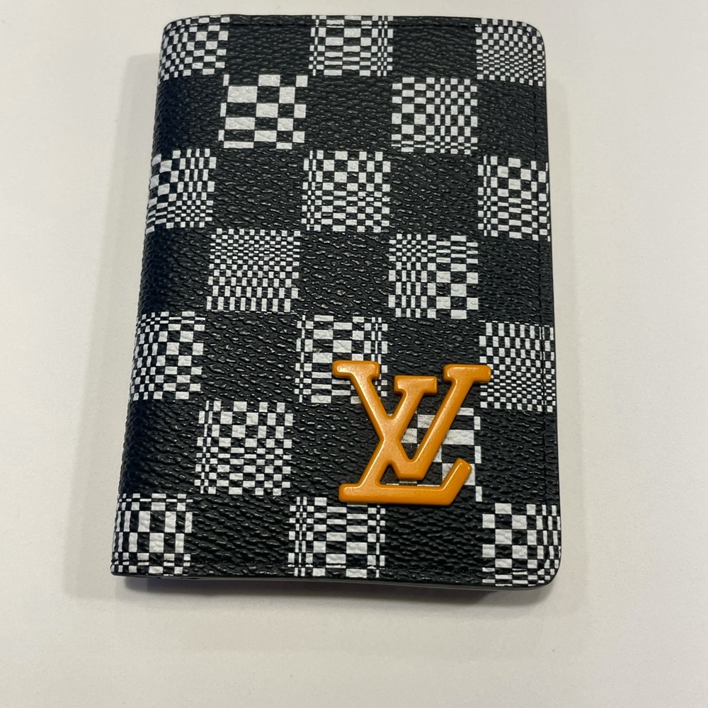Louis Vuitton Virgil Abloh Pocket Organizer Damier Distorted canvas M80170